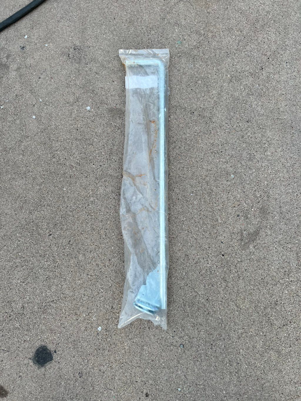 Heavy duty drop rod for double RV gates
