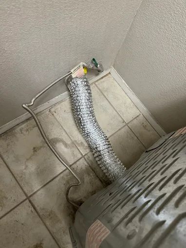 After Dryer Vent Cleaning