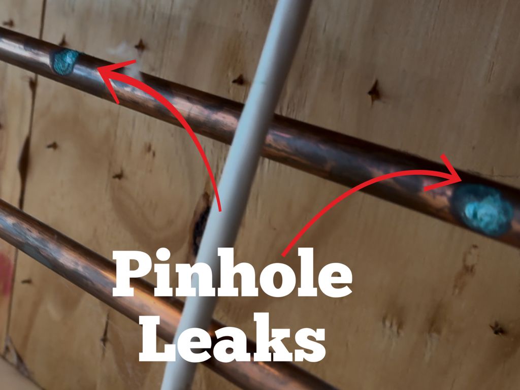 Pinhole Leaks We Replaced With Pet