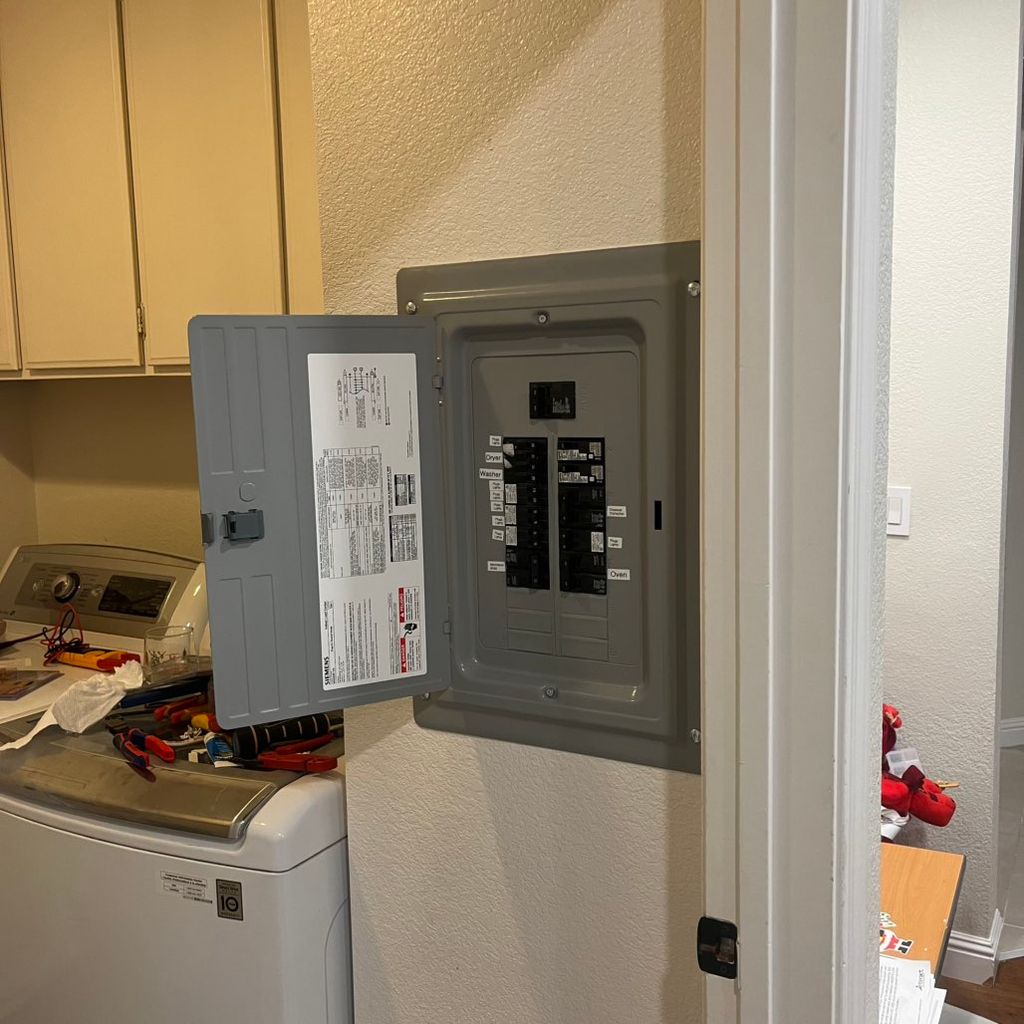 Replaced old Challenger subpanel with new Siemens 