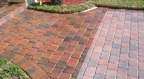 Brought this walkway back to life.