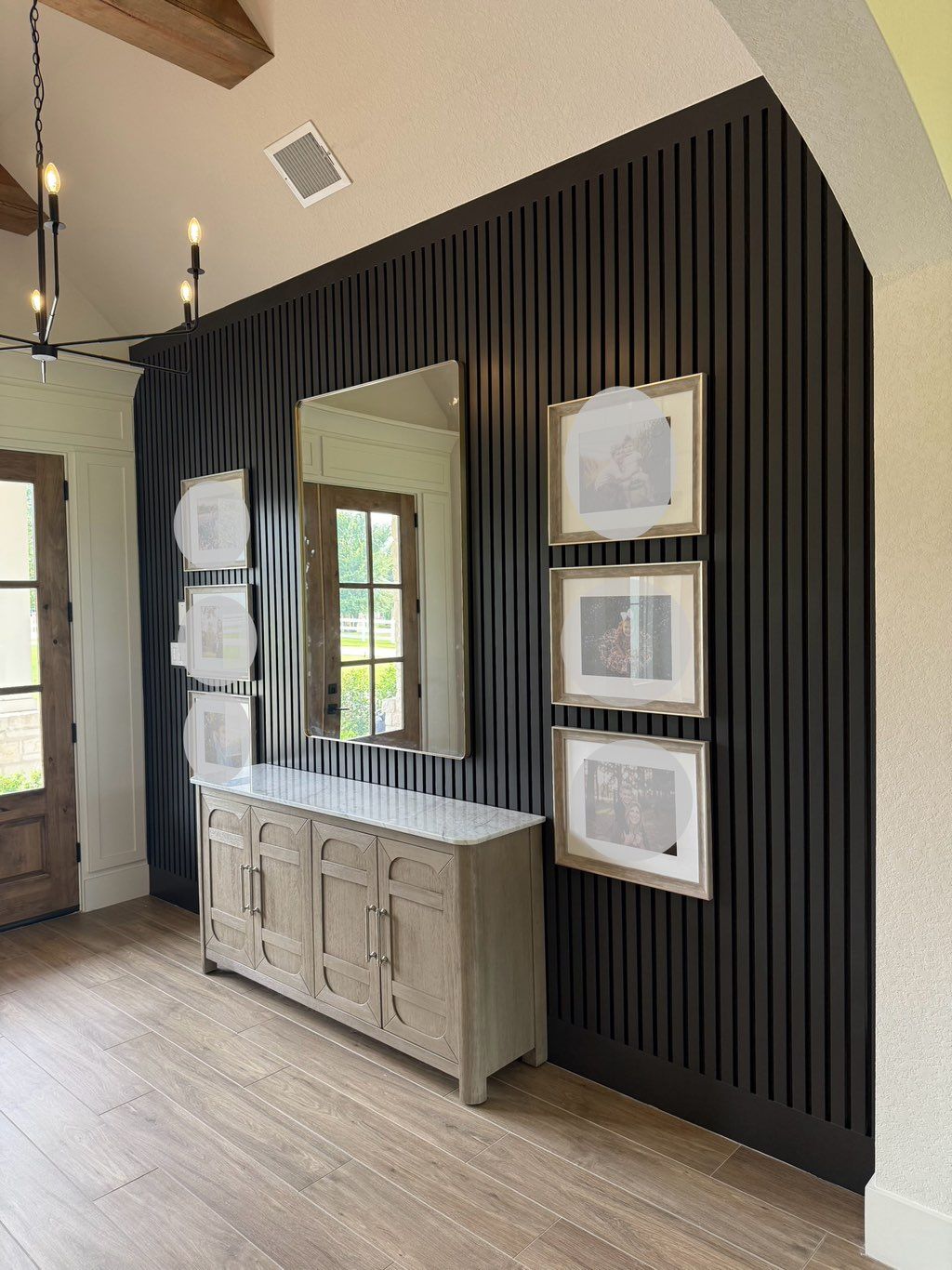 Accent wall