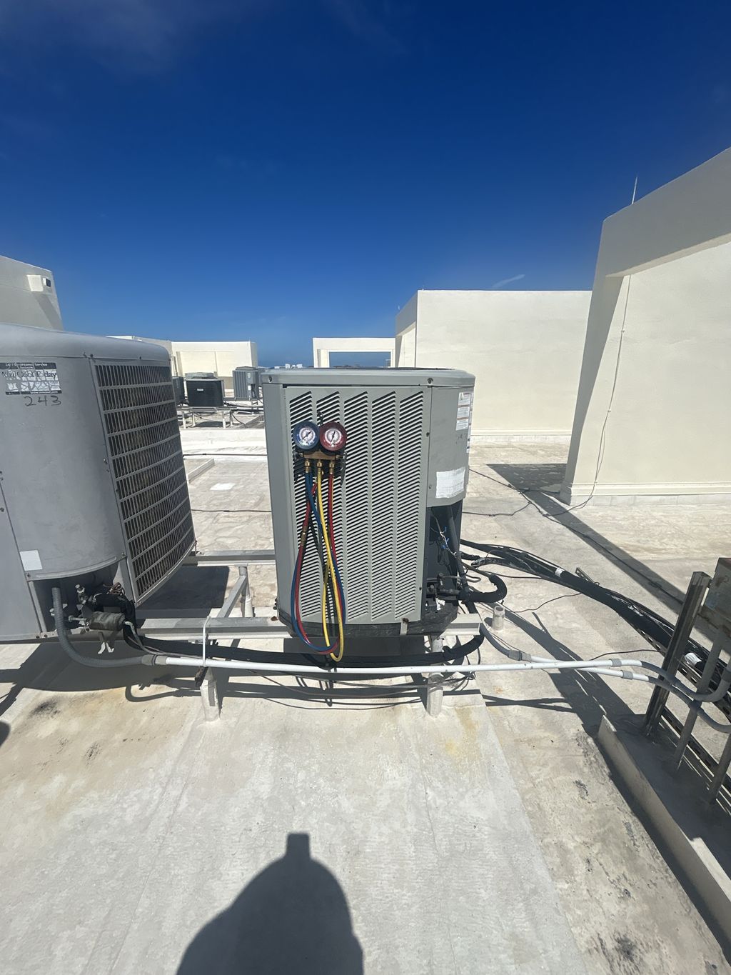 Rooftop service on a condo unit — built for perfor