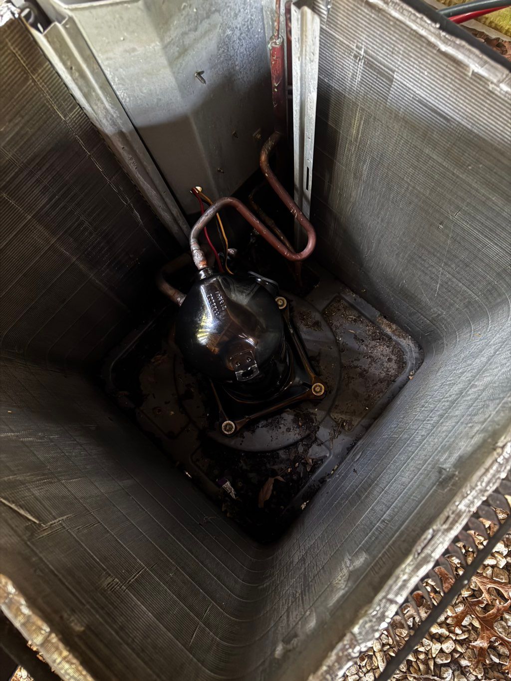 New compressor in place