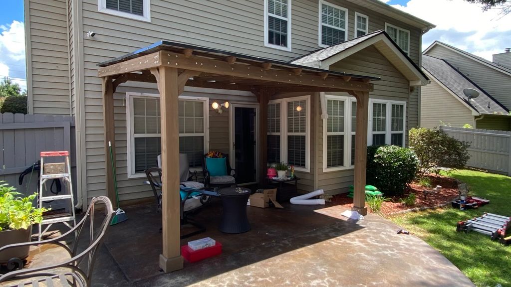 Pergola build