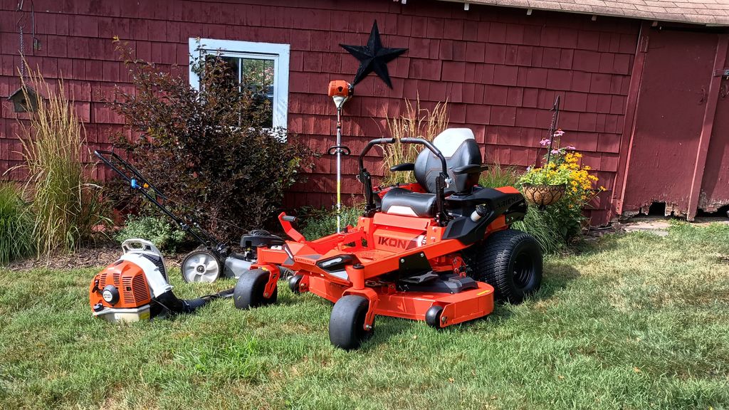 Our lawn care equipment