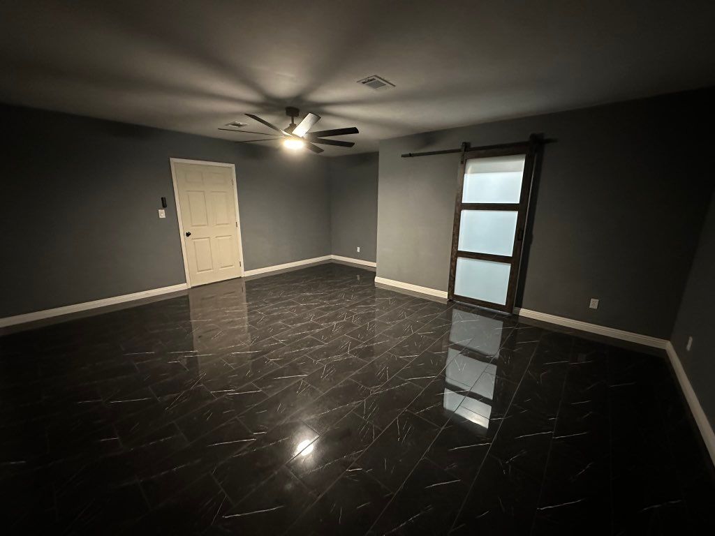 This was once the garage that I turned into a gian