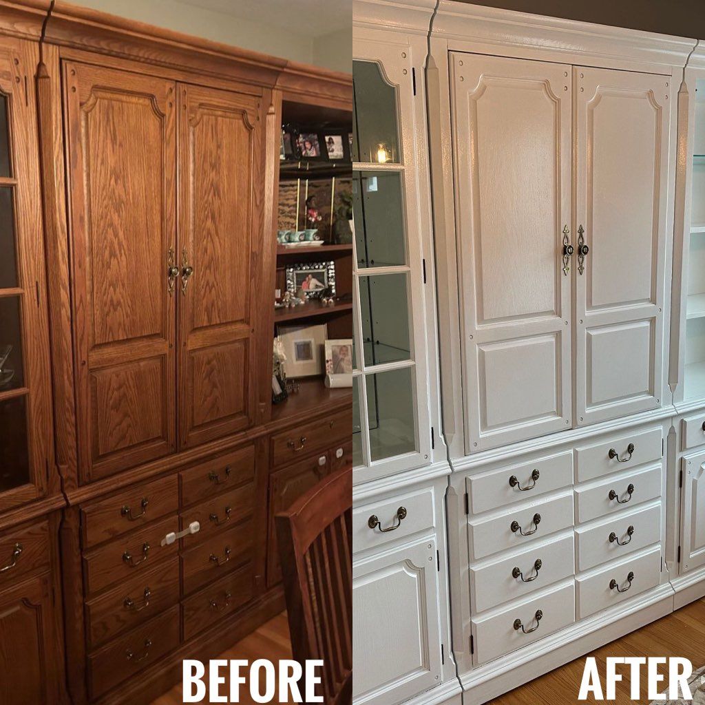 Cabinet refinishing 