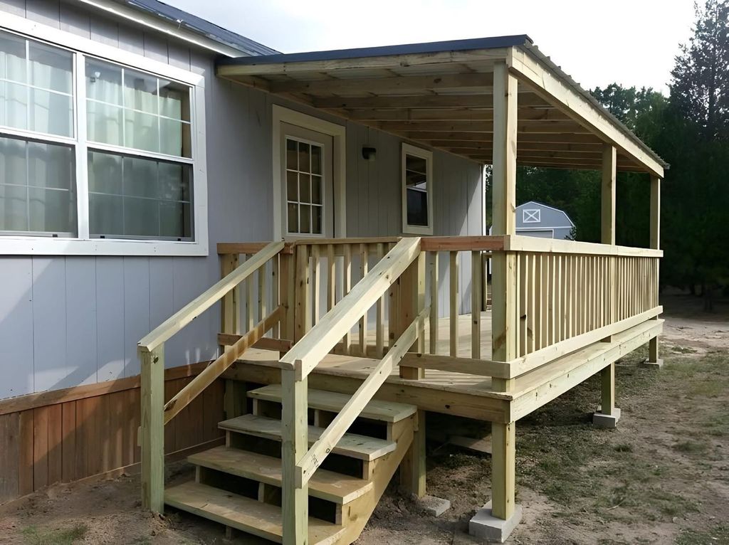 Porch Deck Installation