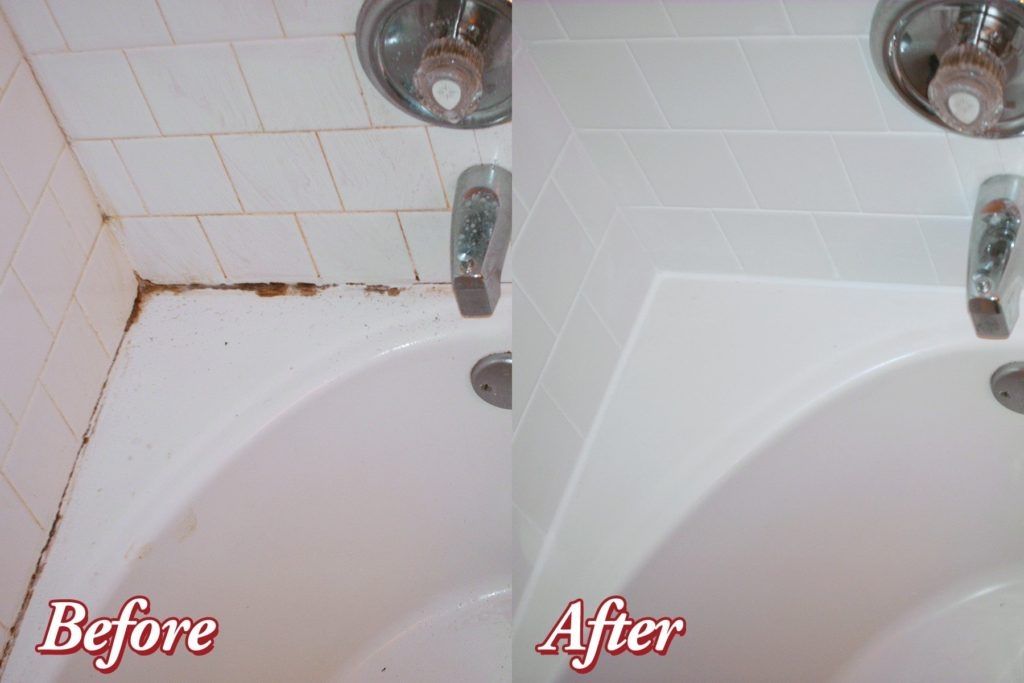 Bathroom. Caulk Removal and Replacement 