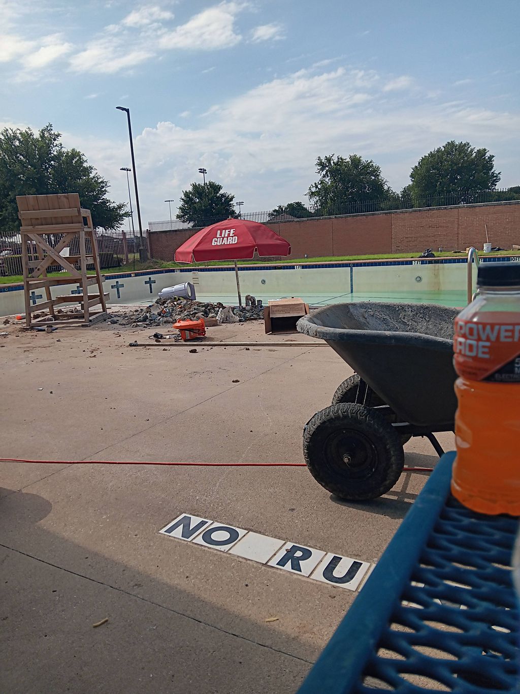 pool linkage and repaired 