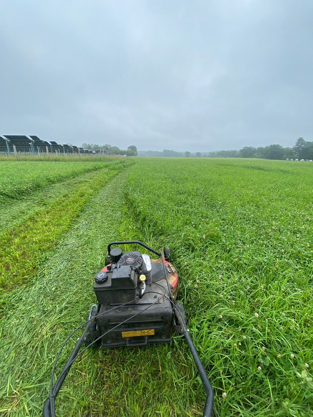 We also mow big properties!