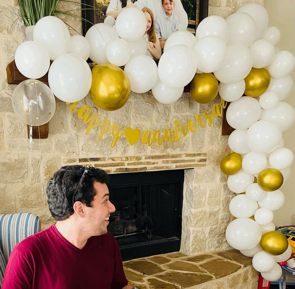 Anniversary Balloon Decor