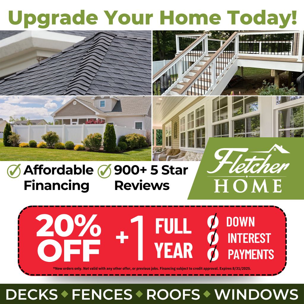 Roof, Deck, & Fence Promotion