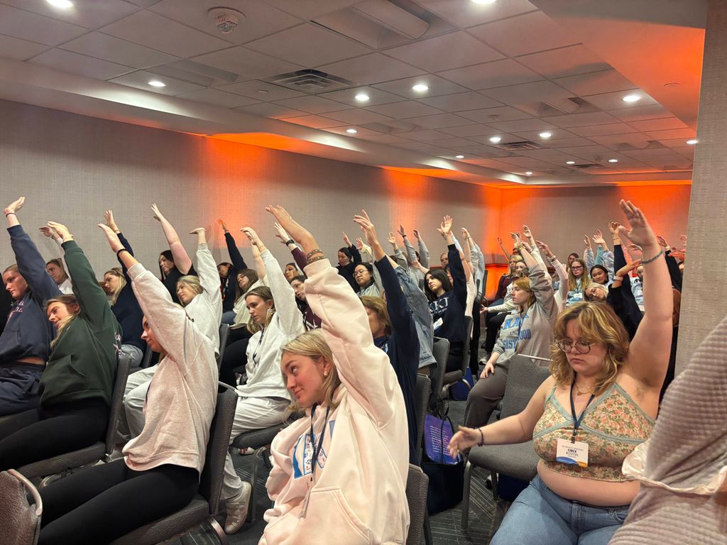 Chair Yoga for Kappa Kappa Gamma Leadership Confer