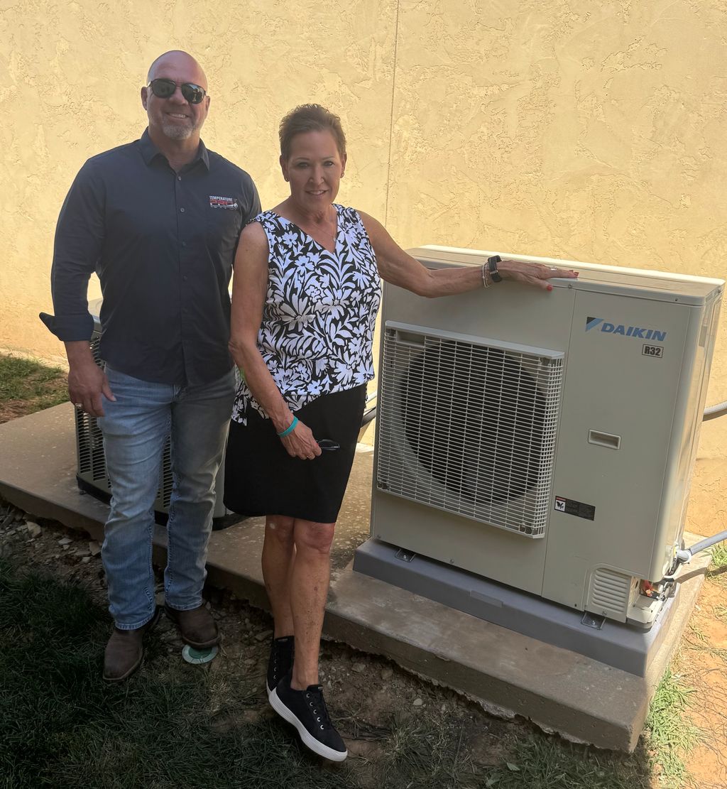 Just installed this high efficiency Daikin FIT.  T