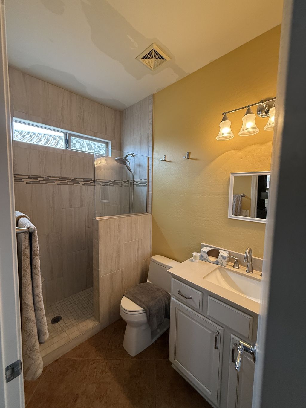 finished bathroom