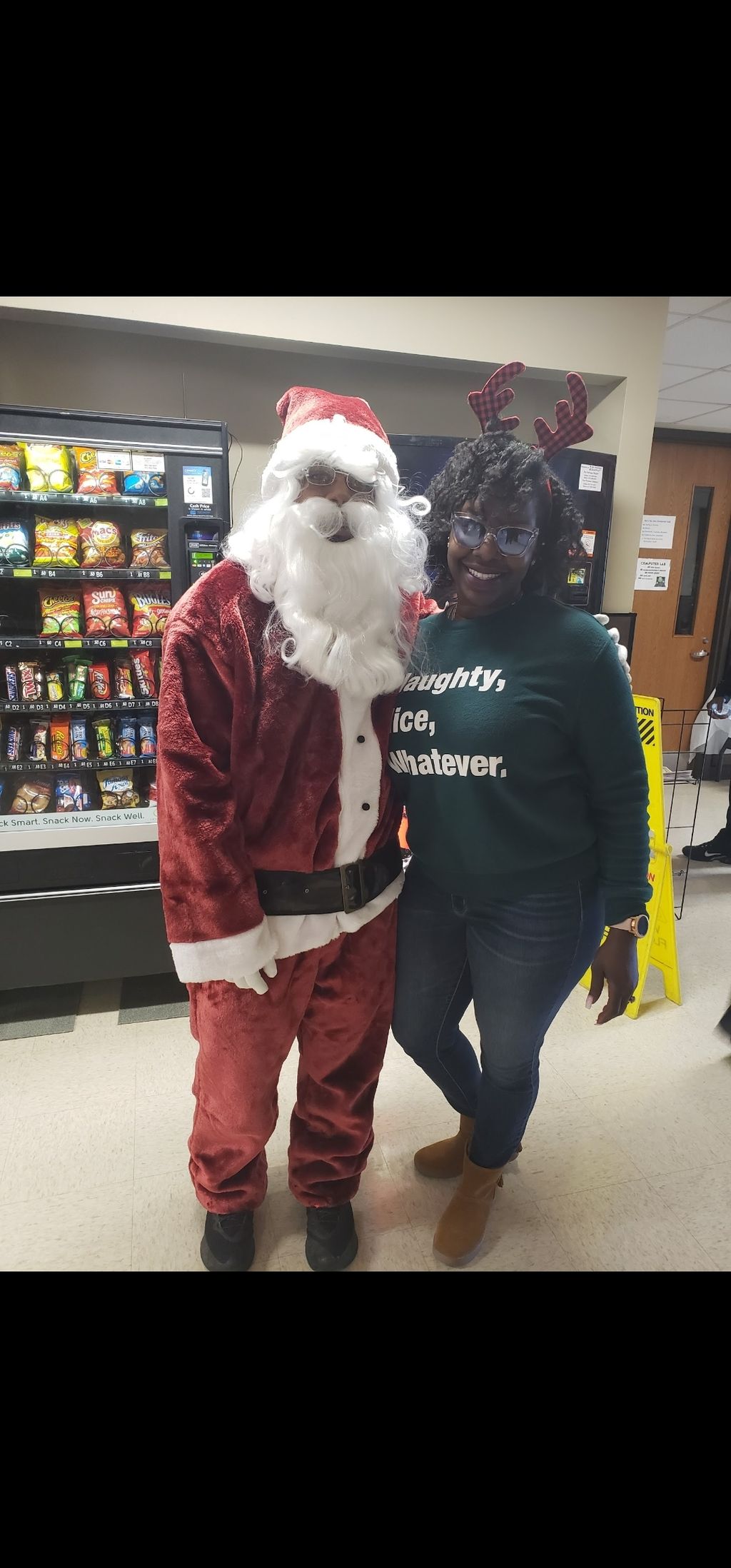  Santa came to our community event