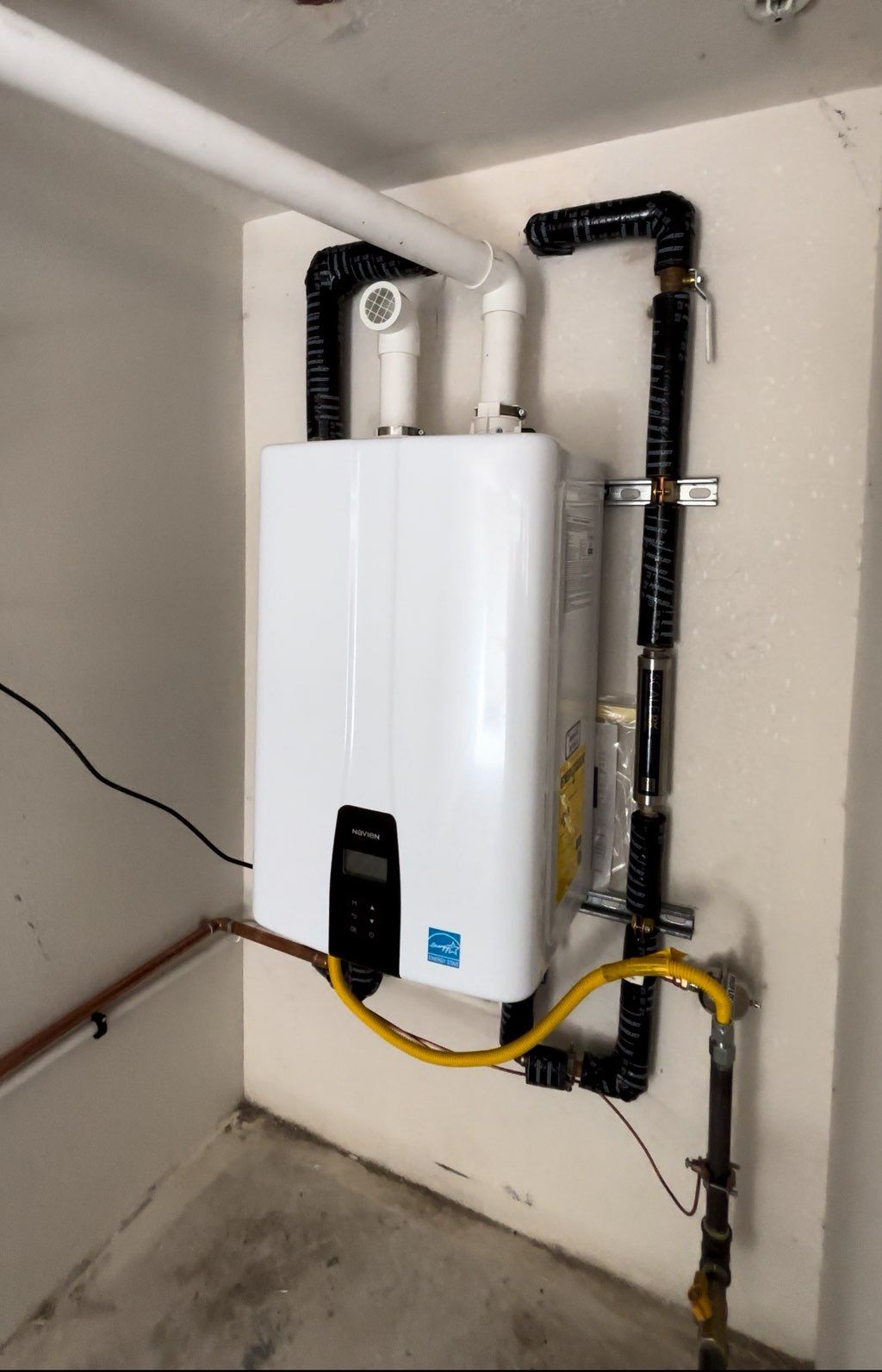 New Navien Tankless Water Heater 