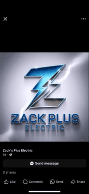 Avatar for Zacks Plus Electric LLC