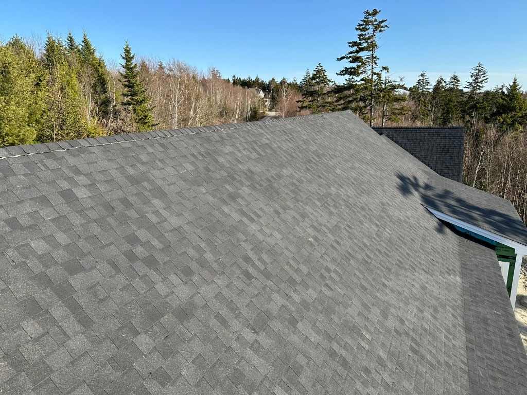  New construction with new shingles.and siding in 