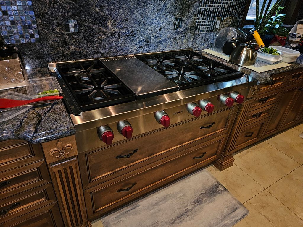 wolf range, full maintenance