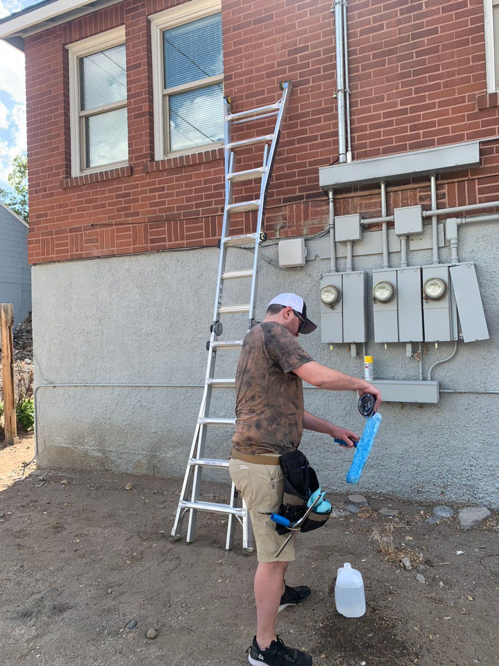 Second story windows, no problem