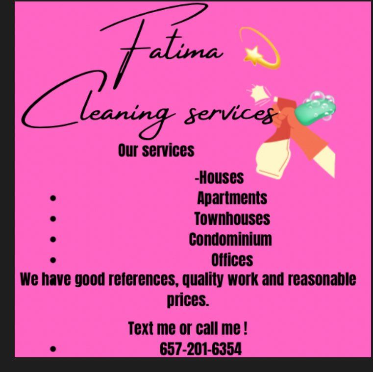 Fátima’s Cleaning services