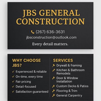 Avatar for JBS General Costrution