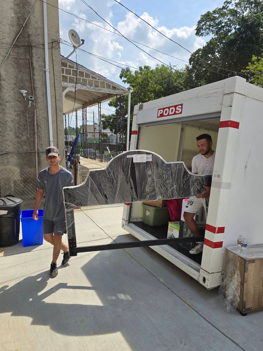 moving items with caution 