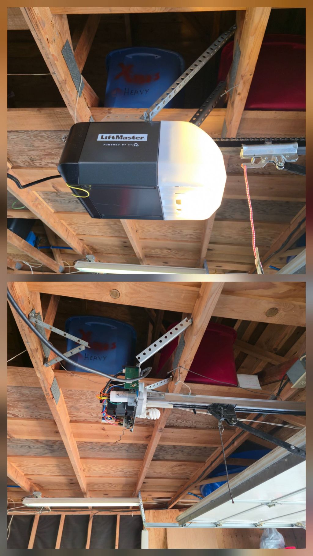 Opener replacement new liftmaster chain drive 