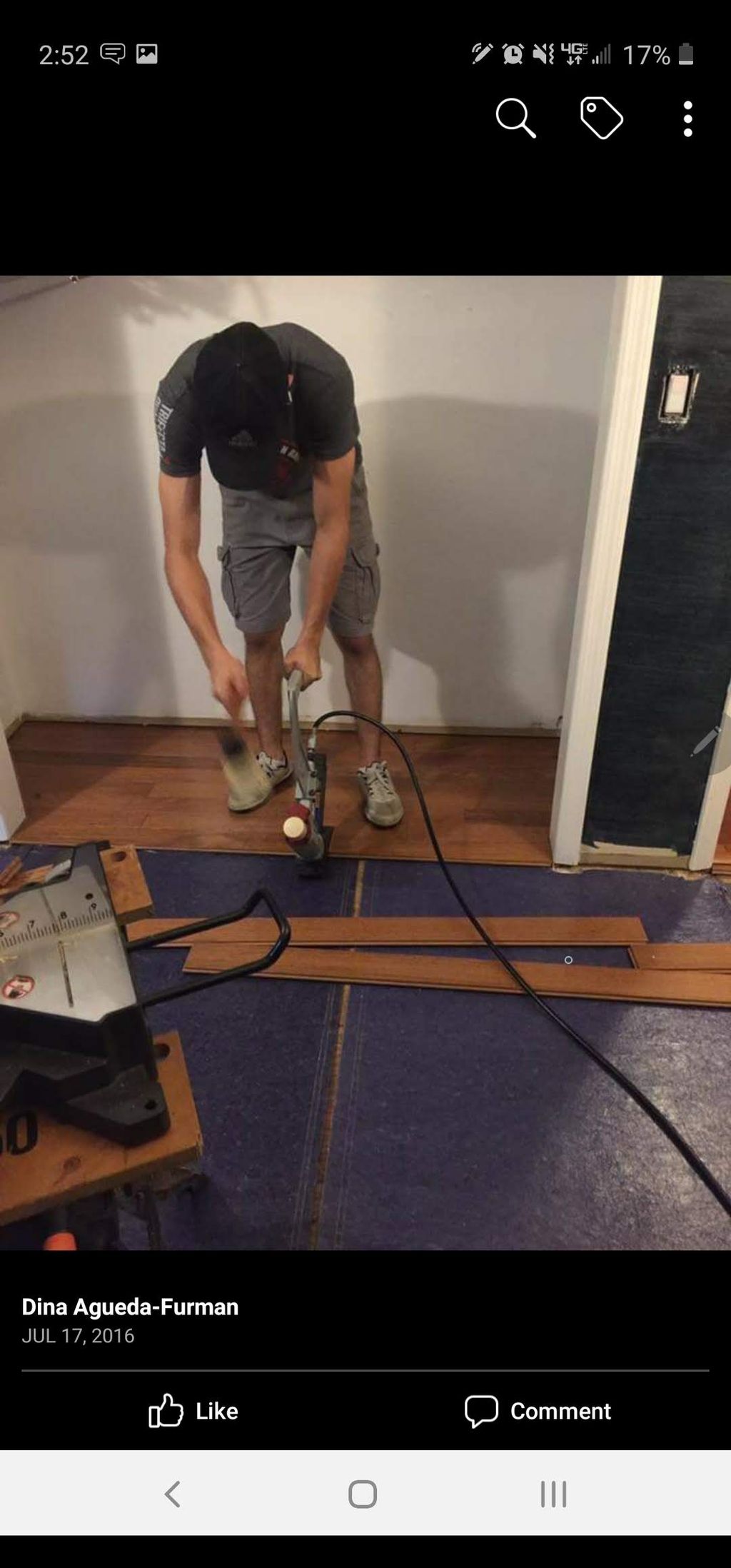 floor installation 
