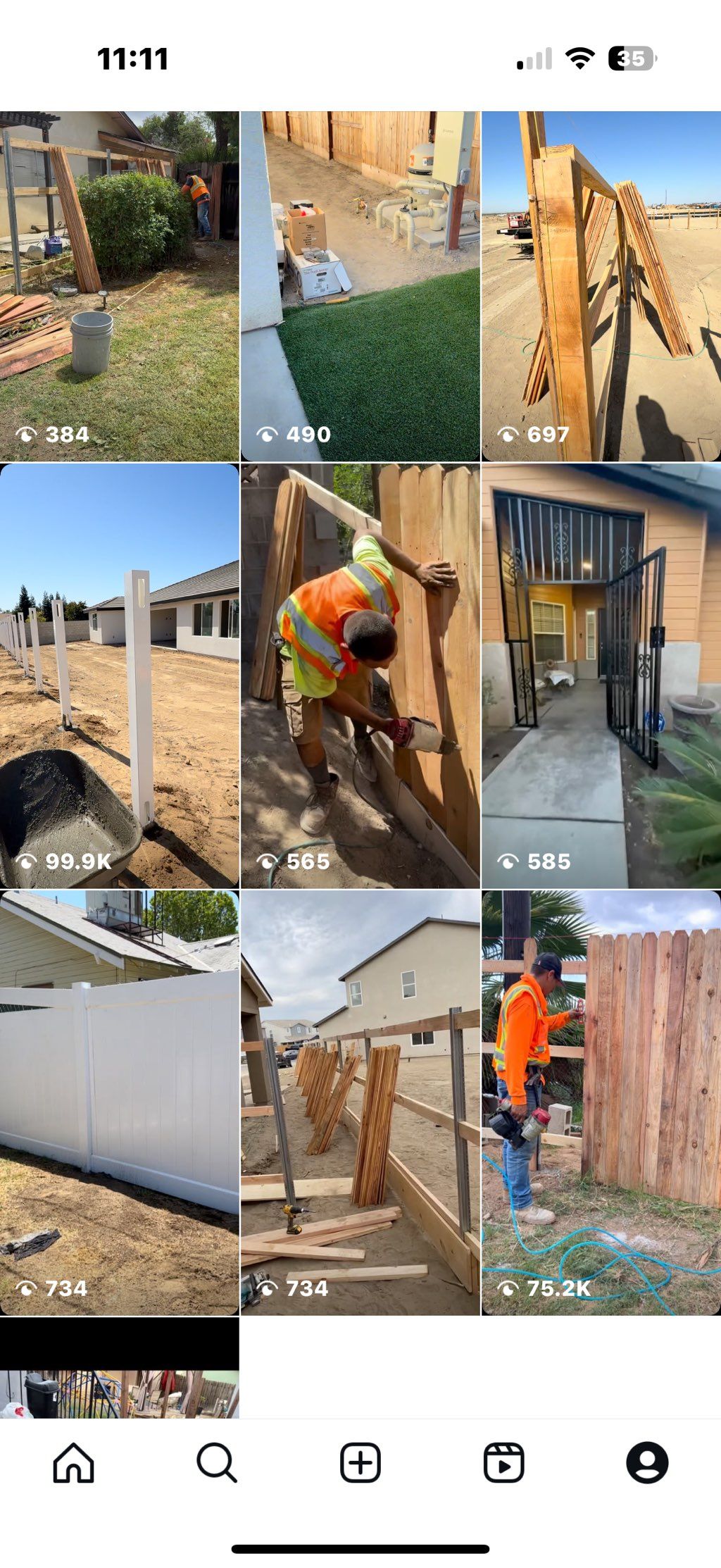 Projects and media