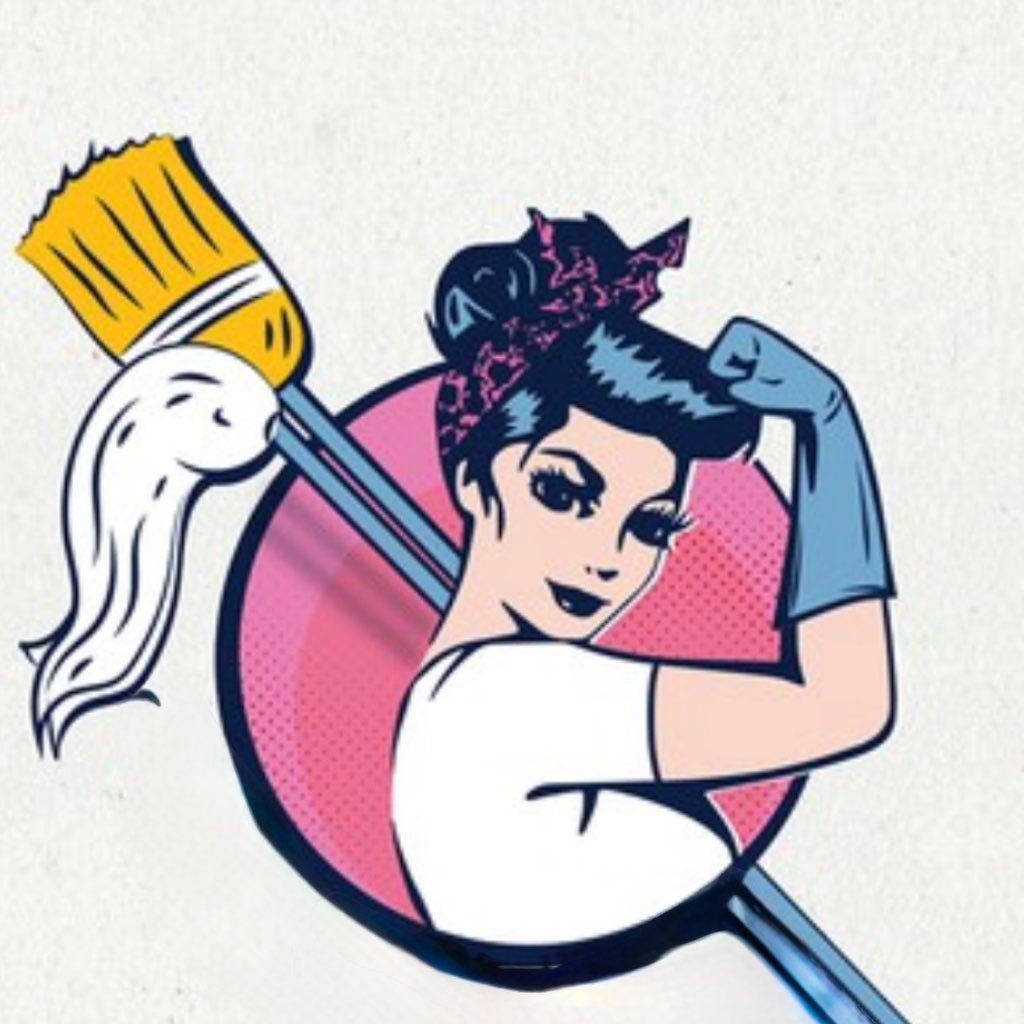 Two Chicks & A Broom