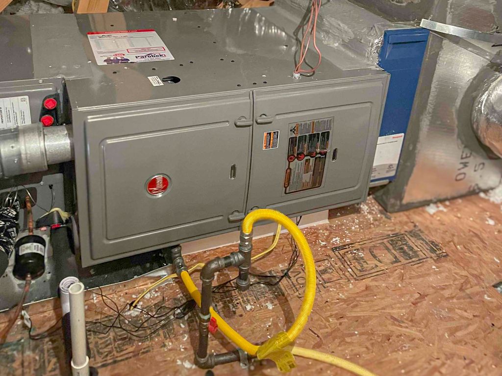 3 ton advanced propane gas horizontal full system 