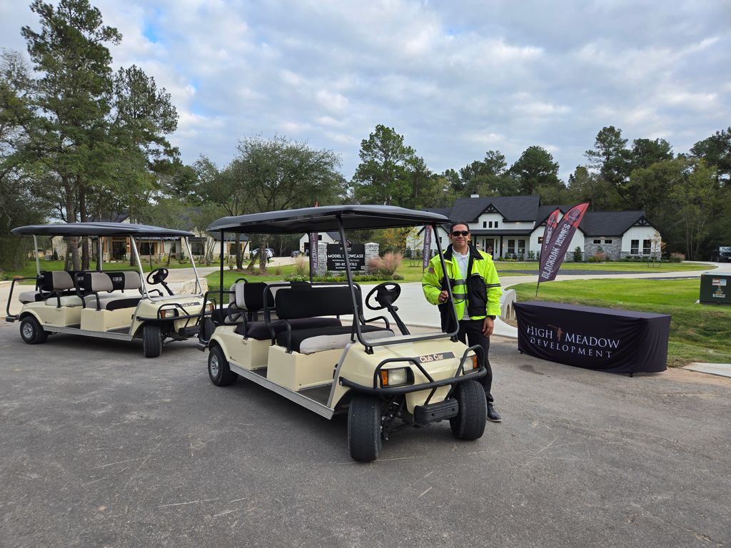 Golf Cart Transportation at High Meadow Developmen