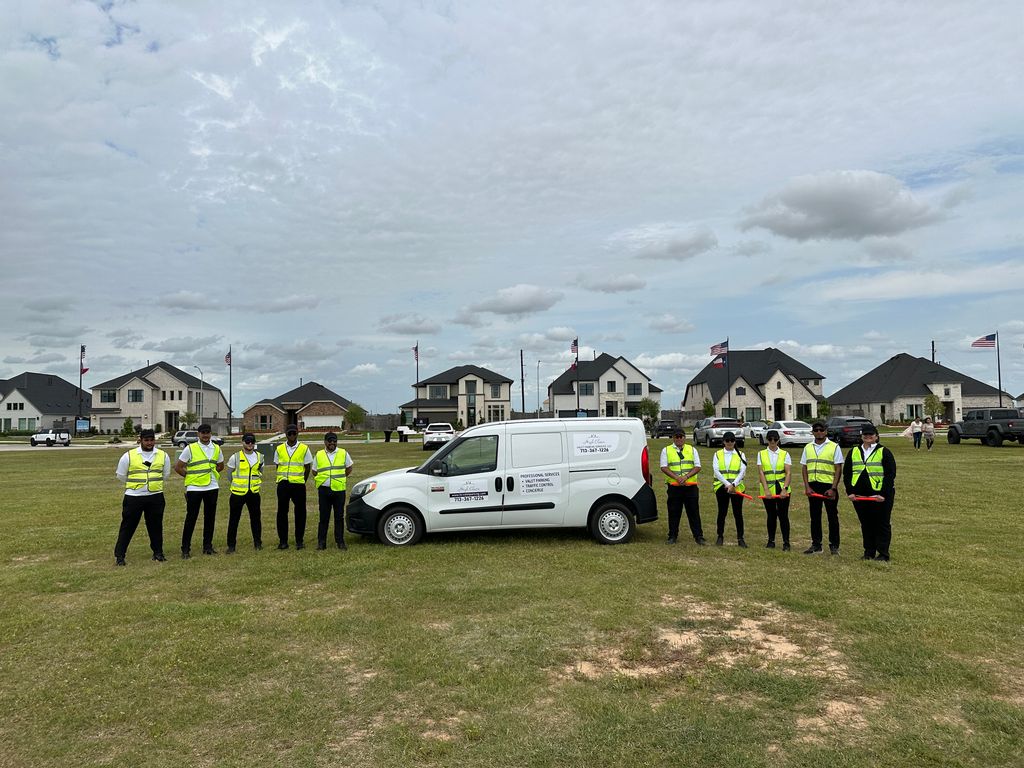 Traffic Control team at Cross Creek West Neighborh