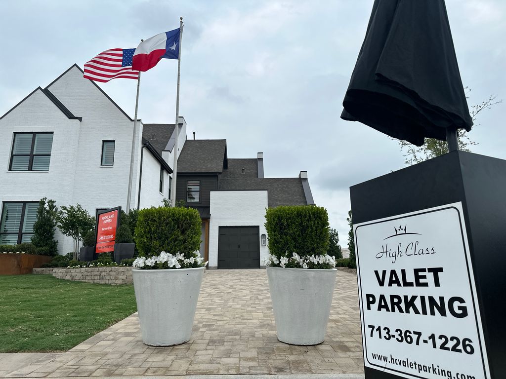 Valet at a Highland Homes Event