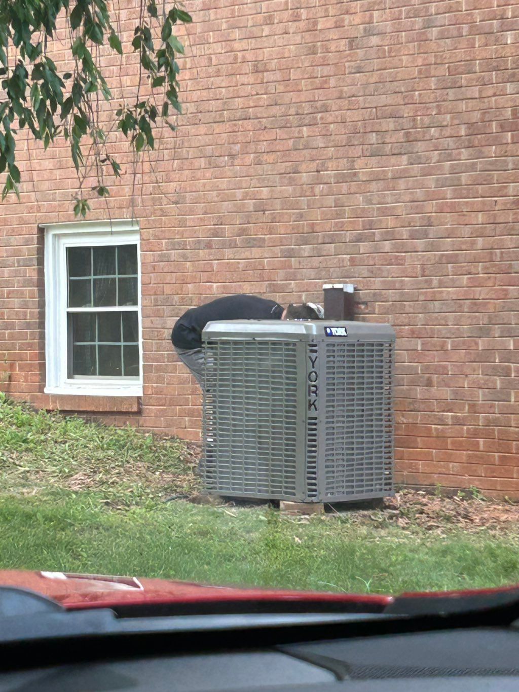 New heat pump system installed