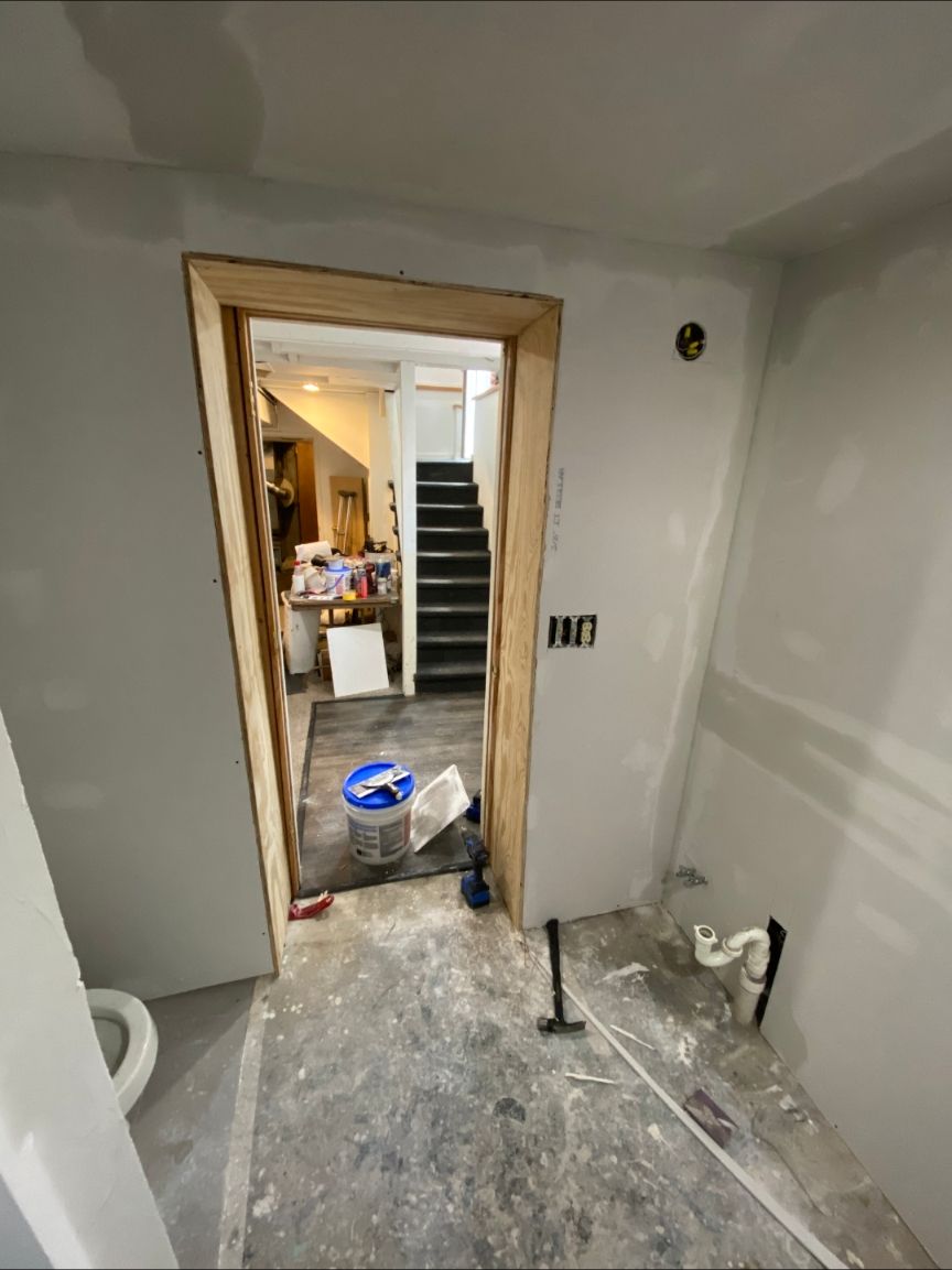 Drywall install