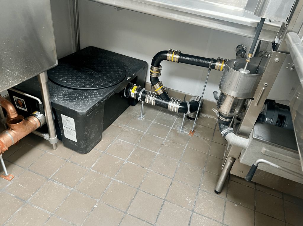 Installation of new grease trap