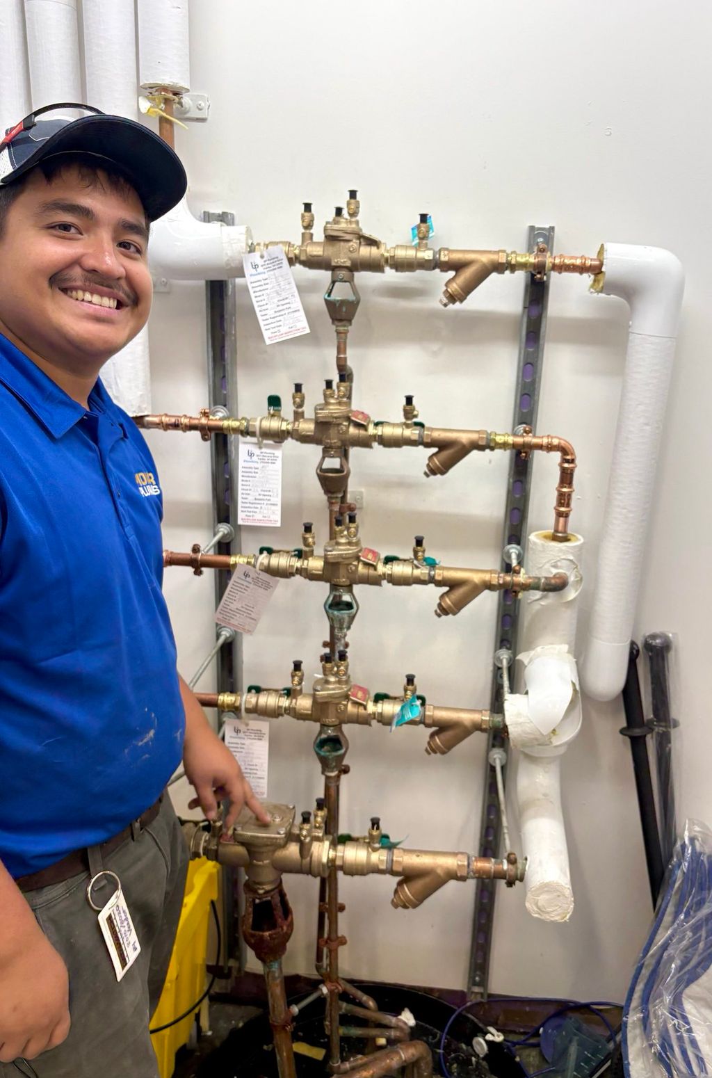 5 new backflow assembly installs + certifications