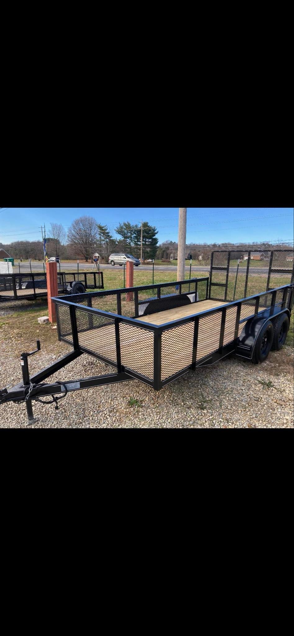 6.5'x14'x2' 6.75 cubic yard trailer