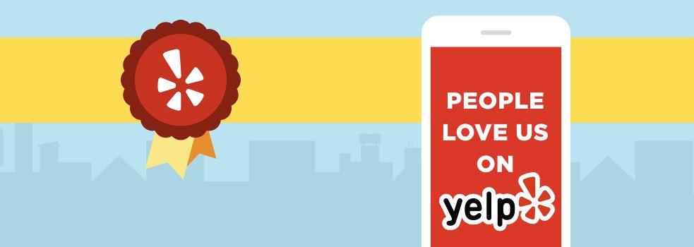 People love us on Yelp! 