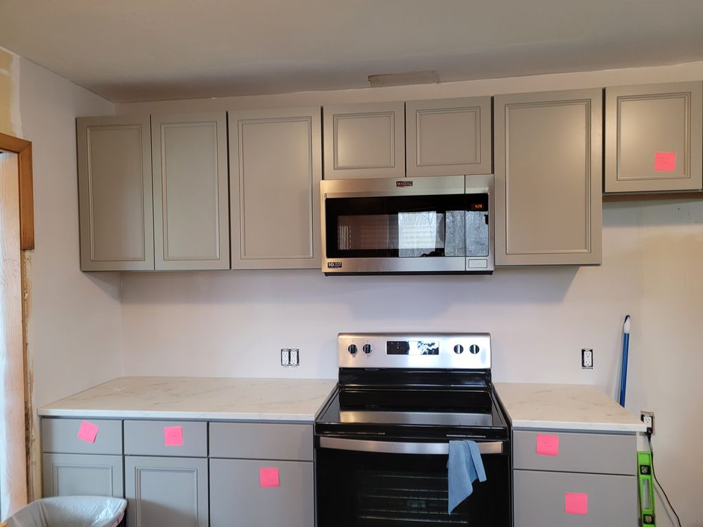 Cabinets and countertops 