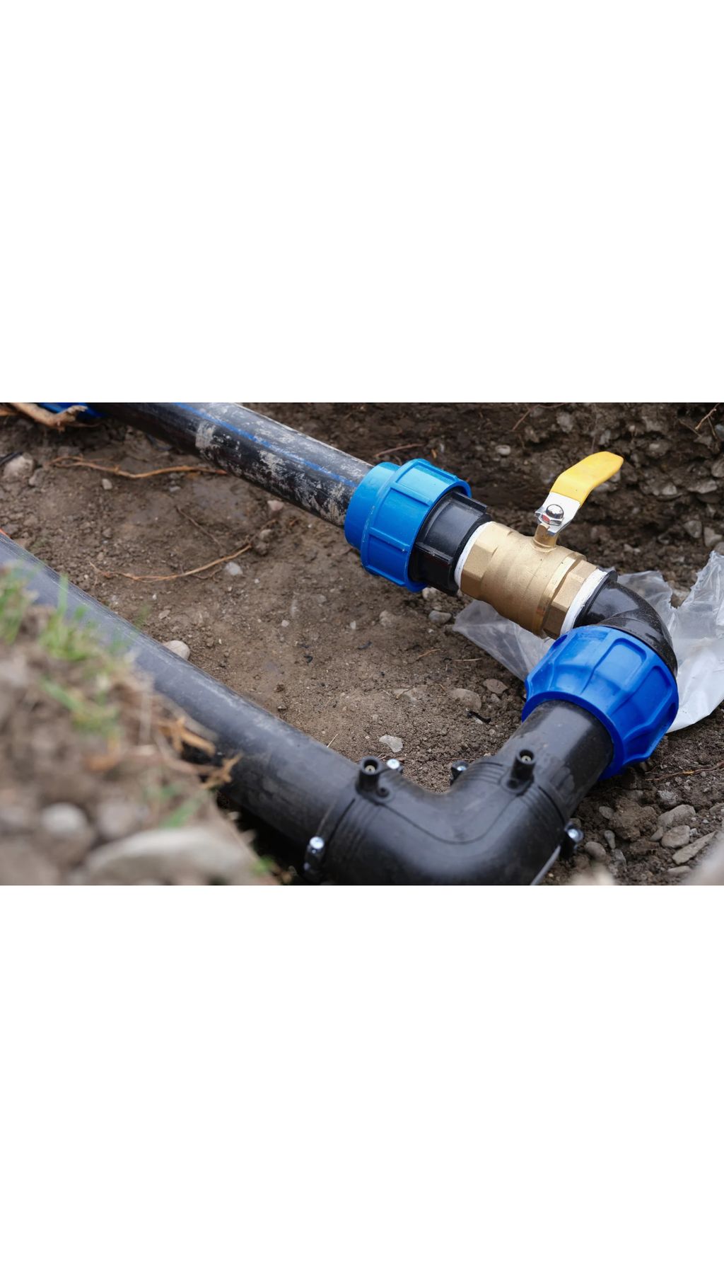 Water line install 