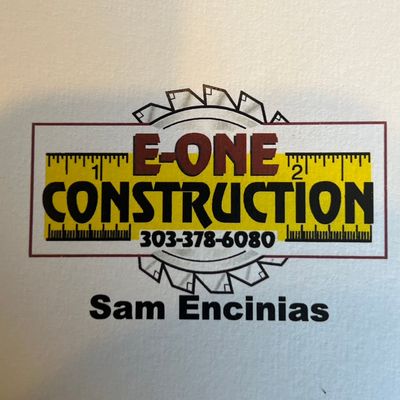 Avatar for E One Construction inc.