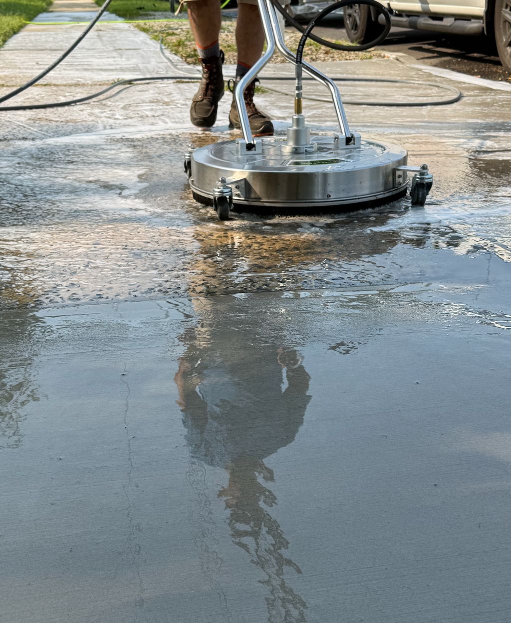 24 inch surface cleaner for maximum pressure!