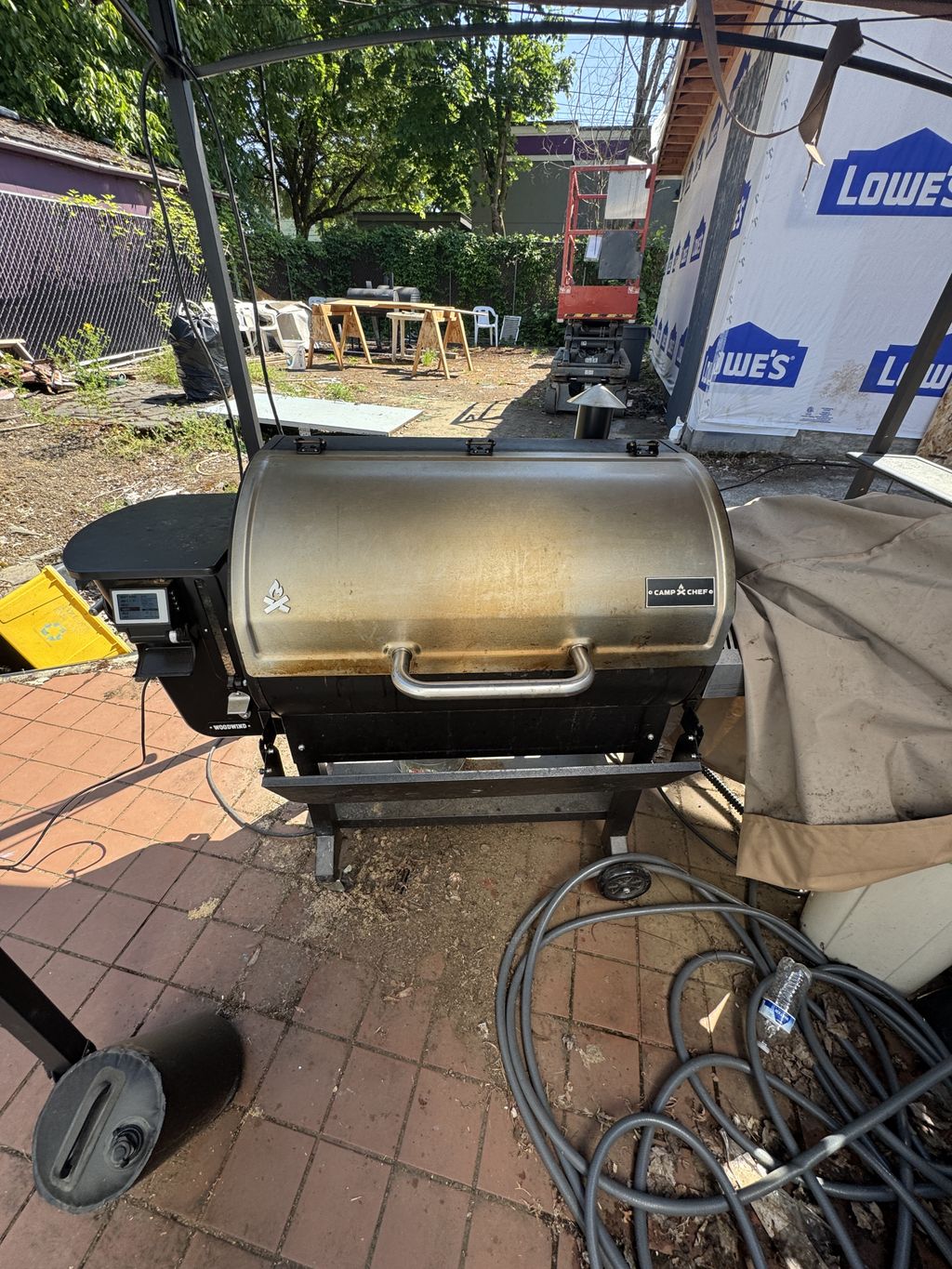 Grill was out of temp specs — fixed and calibrated