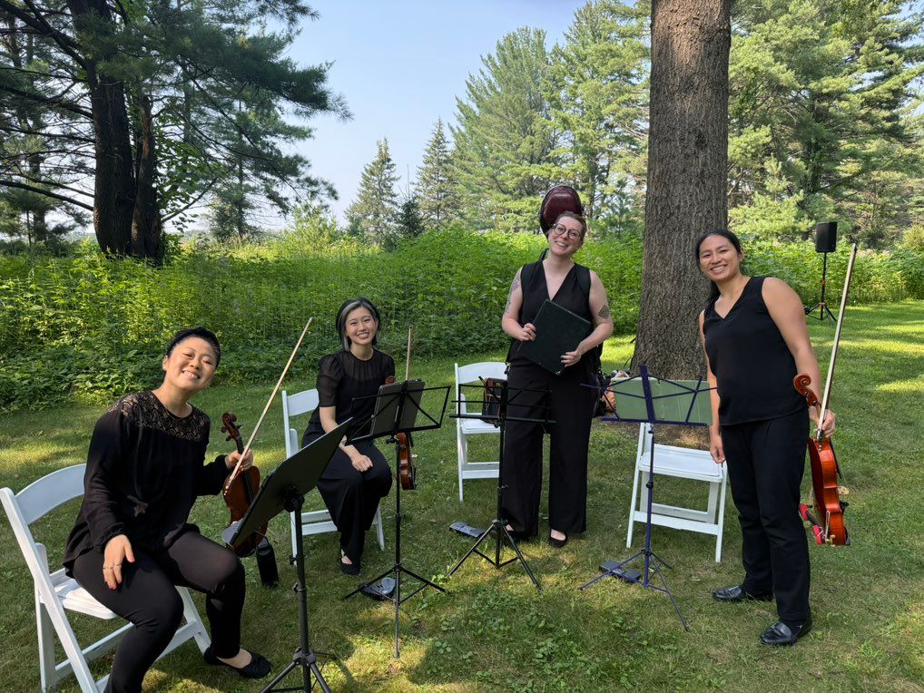 Outdoor wedding